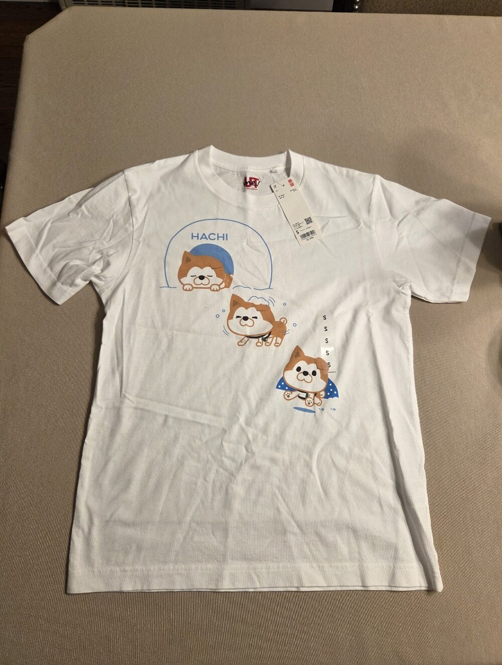 NWT Uniqlo UT Shibuya Hachi Hachiko Shirt from Japan sz S
